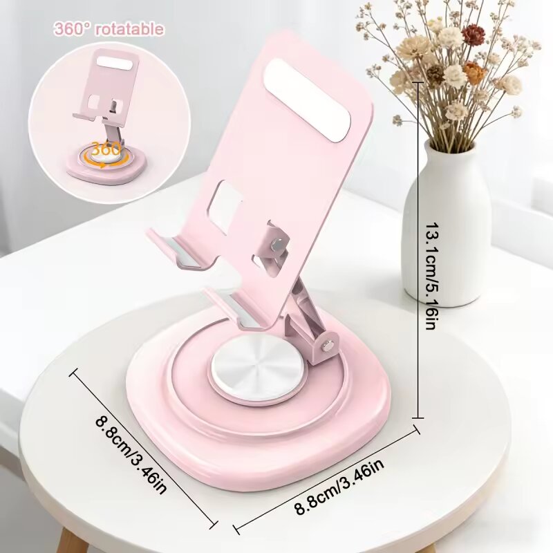 Phone Accessories Useful - Suporte de Telefone de Mesa Rotativo