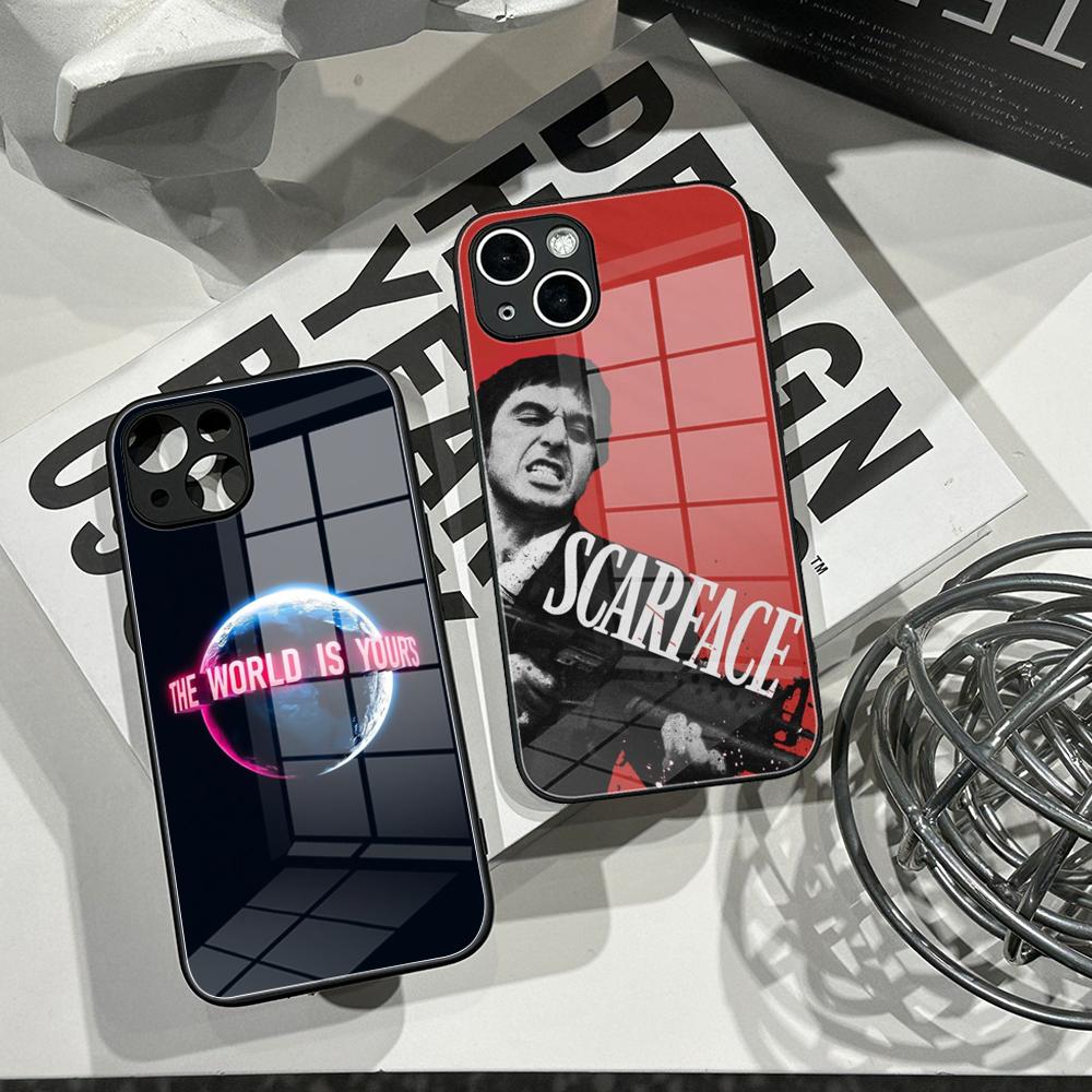 Apple Iphone 15 - Capa de Telefone S-Scarface 1983 Pacino,