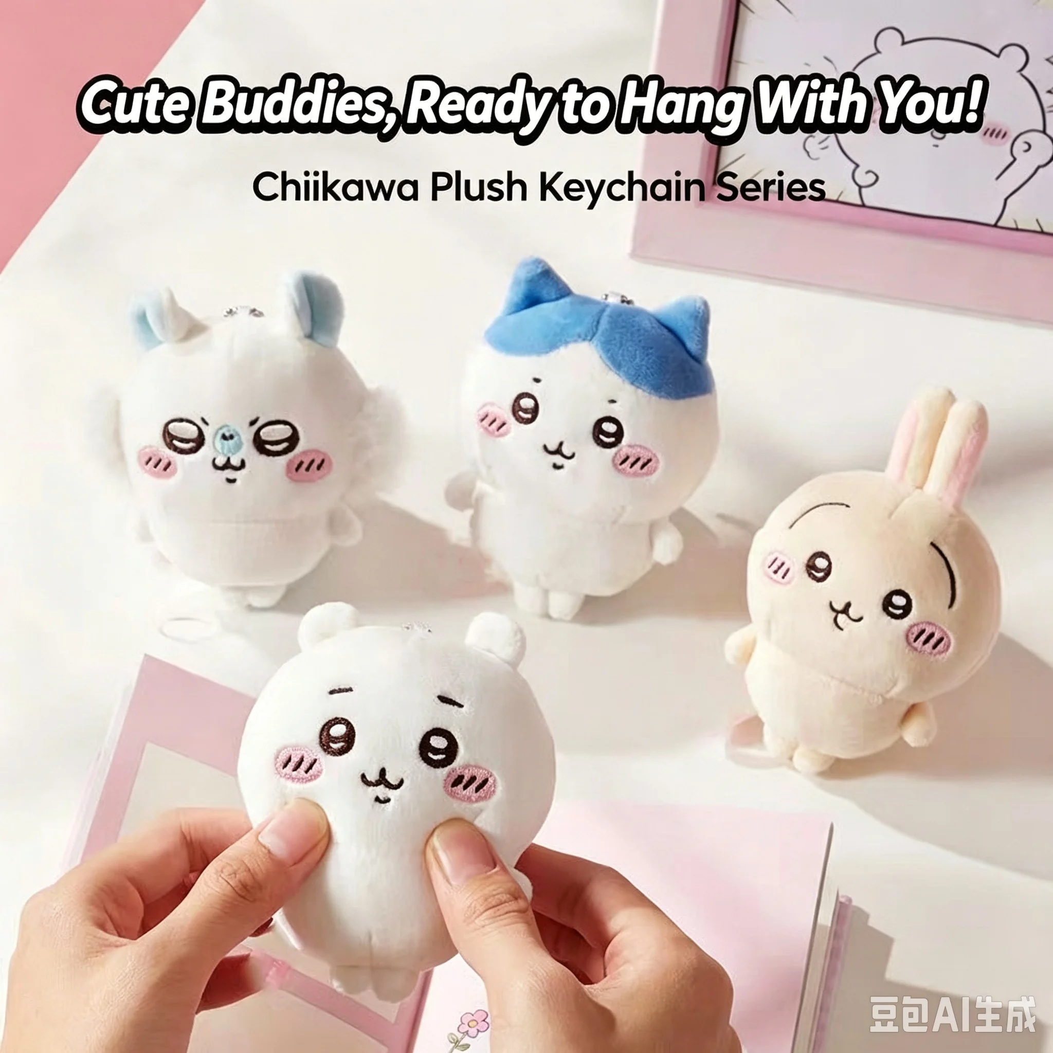 Chaveiro de Pelúcia Chiikawa U - Phone Accessories Charms avaliação e preço