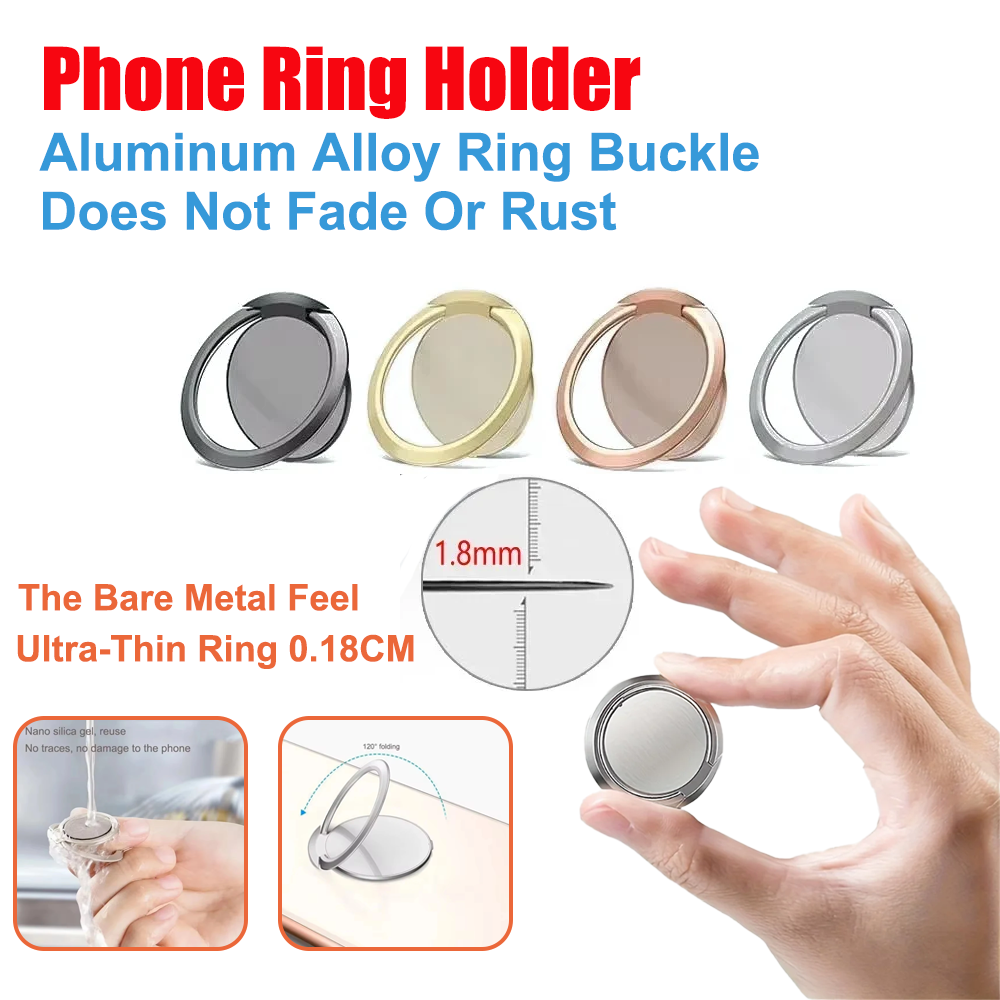 Suporte de anel de metal ultra - Phone Accessories Holder Car avaliação e preço